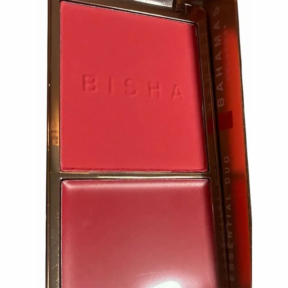 Bisha Essential Duo Blush Bahamas Radiant Cream-to-Powder Compact